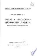 Falsas y verdaderas reformas en la iglesia