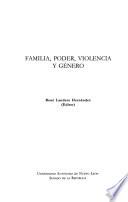Familia, poder, violencia y genero