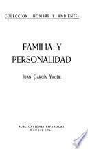 Familia y personalidad
