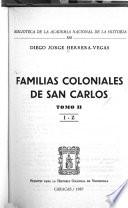 Familias coloniales de San Carlos