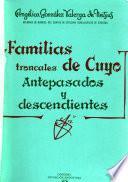 Familias troncales de Cuyo