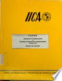 Fapro Programa de Formulacion Analisis de Proyectos Agropecuarios (version 2.0) Manual Del Usuario