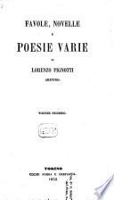 Favole, novelle e poesie varie