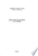 Fernando de los Ríos y su tiempo