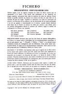 Fichero bibliográfico hispanoamericano