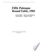 Fifth Palenque Round Table, 1983
