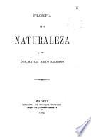 Filosofía de la naturaleza