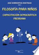 Filosofía para niños y capacitación democrática freiriana