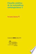 Filosofía sintética de las matemáticas contemporáneas