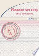 Finance Act 2013