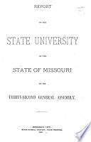 Financial Report of the Board of Curators of the University of Missouri to the ... General Assembly