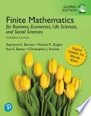 Finite Mathematics for Business, Economics, Life Sciences, and Social Sciences, Global Edition