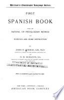 First Spanish book