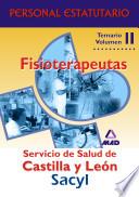 Fisioterapeutas del Servicio de Salud de Castilla y Leon