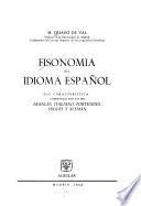 Fisonomía Del Idioma Español