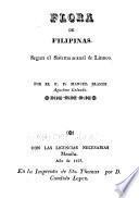Flora de Filipinas