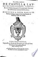 Florando de Castilla, Lauro De Cavalleros, Compuesto en octova rima