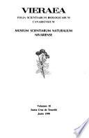 Folia scientiarum biologicarum canariensium