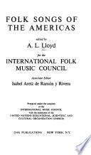 Folk Songs of the Americas