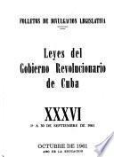 Folletos de divulgación legislativa