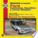 Ford Camionetas, Expedition y Lincoln Navigator Manual de Reparacion