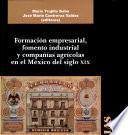 Formación empresarial, fomento industrial y compañías agrícolas en el México del siglo XIX
