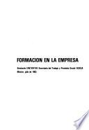 Formación en la empresa