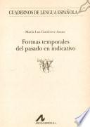 Formas temporales del pasado en indicativo