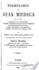 Formulario ou guia medica ...