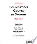 Foundation Course in Spanish