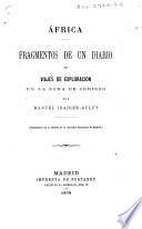 Fragmentos de un diario de viajes de exploración en la zona de Corisco