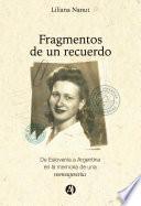 Fragmentos de un recuerdo