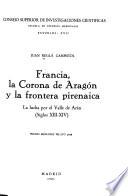 Francia, la corona de Aragón y la frontera pirenaica