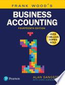 Frank Wood's Business Accounting Volume 1