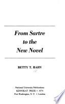 From Sartre to the New Novel