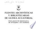 Fuentes archivísticas y bibliotecarias de Guinea Ecuatorial