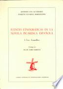 Fuentes etnográficas en la novela picaresca española