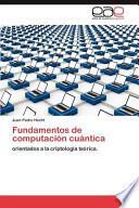 Fundamentos de Computación Cuántic