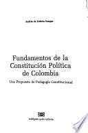 Fundamentos de la constitución política de Colombia