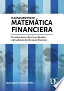 Fundamentos de matemática financiera
