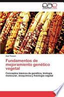 Fundamentos de Mejoramiento Genético Vegetal