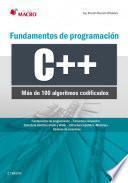 Fundamentos de programación C++ (100 algoritmos codificados)