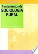 Fundamentos de sociología rural