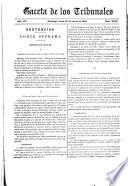 Gaceta de los tribunales