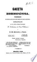 Gaceta homeopática