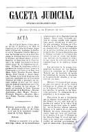 Gaceta judicial