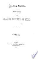 Gaceta médica de México