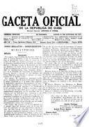 Gaceta Oficial