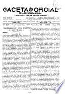Gaceta Oficial