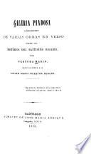 Galeria piadosa o coleccion de varias obras en verso sobre los misterios del santisimo rosario